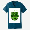 Unisex Jersey Short Sleeve V Neck Tee Thumbnail