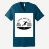 Unisex Jersey Short Sleeve V Neck Tee Thumbnail