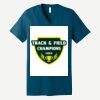 Unisex Jersey Short Sleeve V Neck Tee Thumbnail