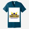 Unisex Jersey Short Sleeve V Neck Tee Thumbnail