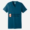 Unisex Jersey Short Sleeve V Neck Tee Thumbnail