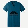 Unisex Jersey Short Sleeve V Neck Tee Thumbnail