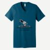 Unisex Jersey Short Sleeve V Neck Tee Thumbnail