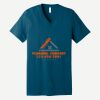 Unisex Jersey Short Sleeve V Neck Tee Thumbnail