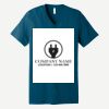 Unisex Jersey Short Sleeve V Neck Tee Thumbnail