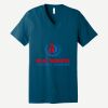 Unisex Jersey Short Sleeve V Neck Tee Thumbnail