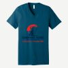 Unisex Jersey Short Sleeve V Neck Tee Thumbnail