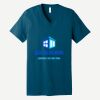 Unisex Jersey Short Sleeve V Neck Tee Thumbnail