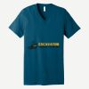 Unisex Jersey Short Sleeve V Neck Tee Thumbnail