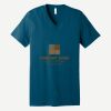 Unisex Jersey Short Sleeve V Neck Tee Thumbnail