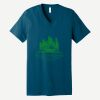 Unisex Jersey Short Sleeve V Neck Tee Thumbnail