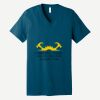 Unisex Jersey Short Sleeve V Neck Tee Thumbnail