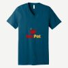 Unisex Jersey Short Sleeve V Neck Tee Thumbnail