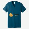 Unisex Jersey Short Sleeve V Neck Tee Thumbnail