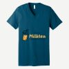 Unisex Jersey Short Sleeve V Neck Tee Thumbnail