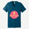 Unisex Jersey Short Sleeve V Neck Tee Thumbnail