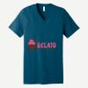 Unisex Jersey Short Sleeve V Neck Tee Thumbnail
