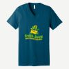 Unisex Jersey Short Sleeve V Neck Tee Thumbnail