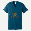 Unisex Jersey Short Sleeve V Neck Tee Thumbnail