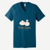 Unisex Jersey Short Sleeve V Neck Tee Thumbnail