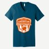 Unisex Jersey Short Sleeve V Neck Tee Thumbnail
