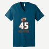 Unisex Jersey Short Sleeve V Neck Tee Thumbnail