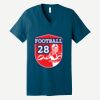 Unisex Jersey Short Sleeve V Neck Tee Thumbnail