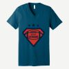 Unisex Jersey Short Sleeve V Neck Tee Thumbnail