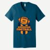 Unisex Jersey Short Sleeve V Neck Tee Thumbnail