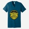 Unisex Jersey Short Sleeve V Neck Tee Thumbnail