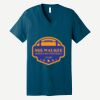 Unisex Jersey Short Sleeve V Neck Tee Thumbnail