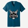 Unisex Jersey Short Sleeve V Neck Tee Thumbnail