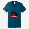 Unisex Jersey Short Sleeve V Neck Tee Thumbnail