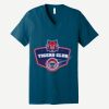 Unisex Jersey Short Sleeve V Neck Tee Thumbnail