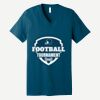 Unisex Jersey Short Sleeve V Neck Tee Thumbnail