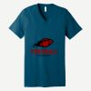 Unisex Jersey Short Sleeve V Neck Tee Thumbnail