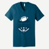 Unisex Jersey Short Sleeve V Neck Tee Thumbnail