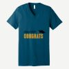 Unisex Jersey Short Sleeve V Neck Tee Thumbnail