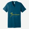 Unisex Jersey Short Sleeve V Neck Tee Thumbnail
