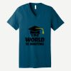 Unisex Jersey Short Sleeve V Neck Tee Thumbnail