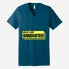 Unisex Jersey Short Sleeve V Neck Tee Thumbnail