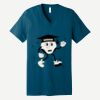 Unisex Jersey Short Sleeve V Neck Tee Thumbnail
