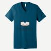 Unisex Jersey Short Sleeve V Neck Tee Thumbnail