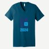 Unisex Jersey Short Sleeve V Neck Tee Thumbnail