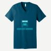 Unisex Jersey Short Sleeve V Neck Tee Thumbnail