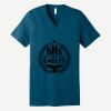 Unisex Jersey Short Sleeve V Neck Tee Thumbnail