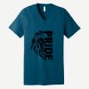 Unisex Jersey Short Sleeve V Neck Tee Thumbnail