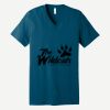Unisex Jersey Short Sleeve V Neck Tee Thumbnail