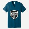 Unisex Jersey Short Sleeve V Neck Tee Thumbnail