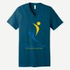Unisex Jersey Short Sleeve V Neck Tee Thumbnail